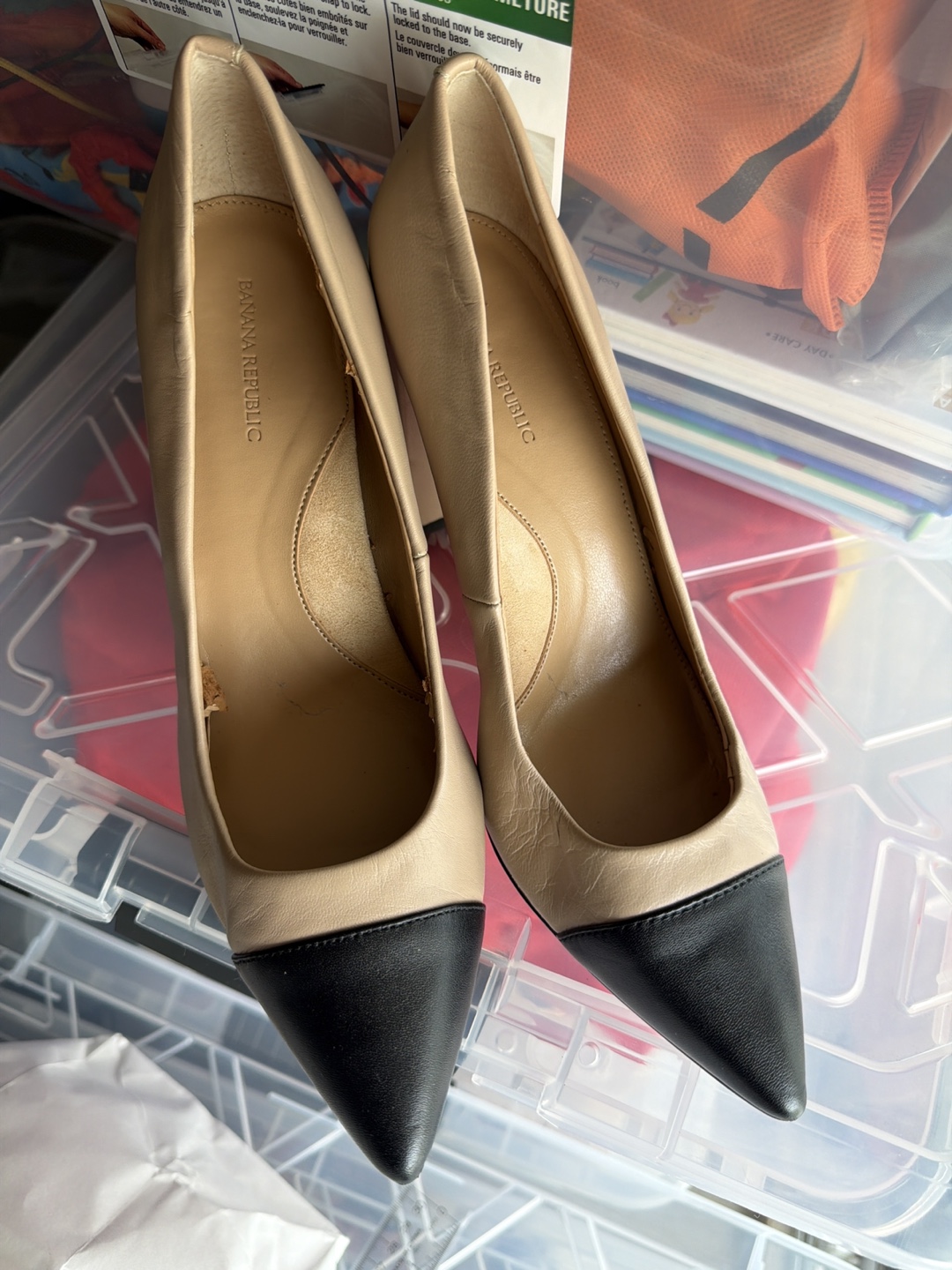 Banana Republic Cap-Toe Heels Size 7.5M