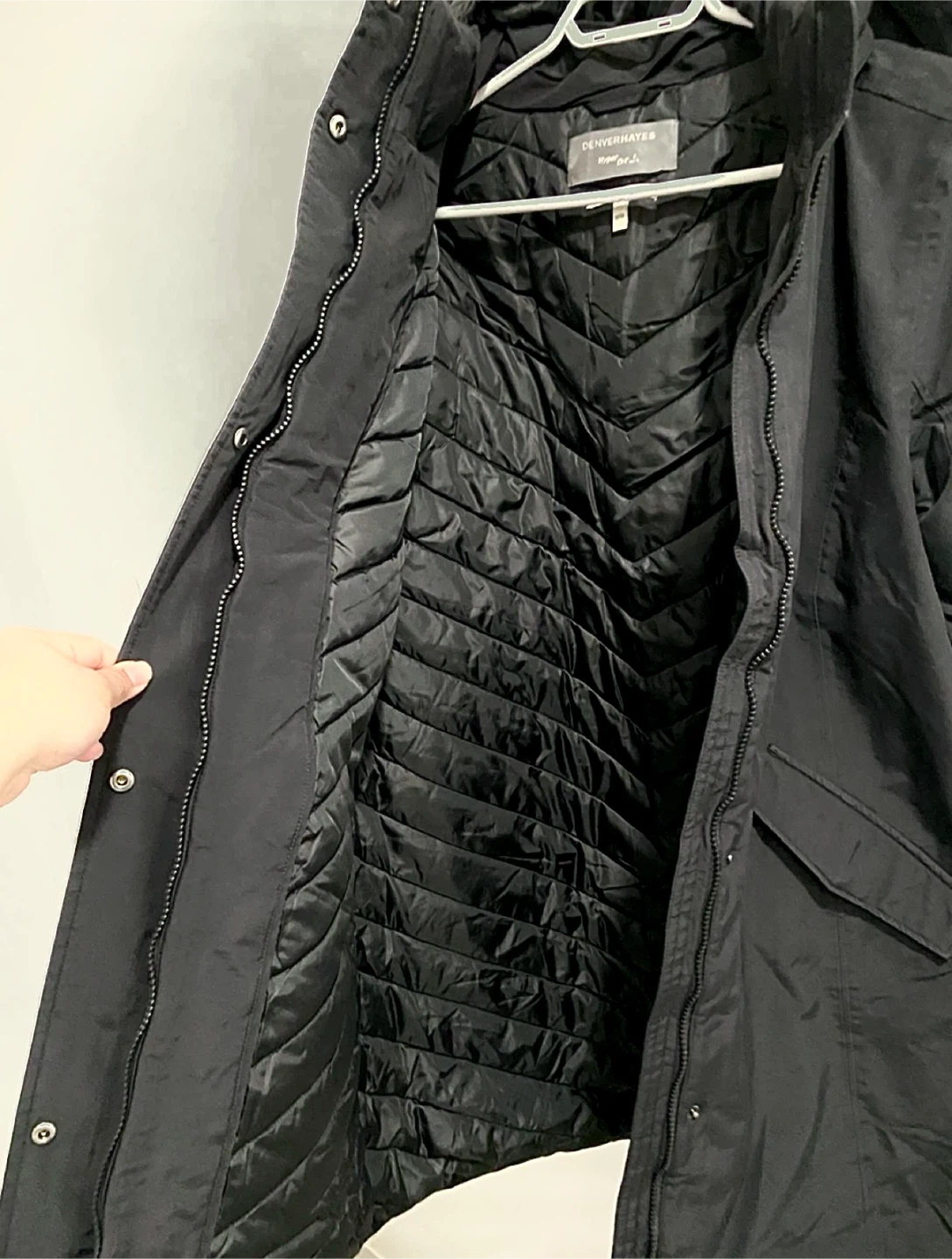 Medium - Denver Hayes Black Winter Jacket - photo 2