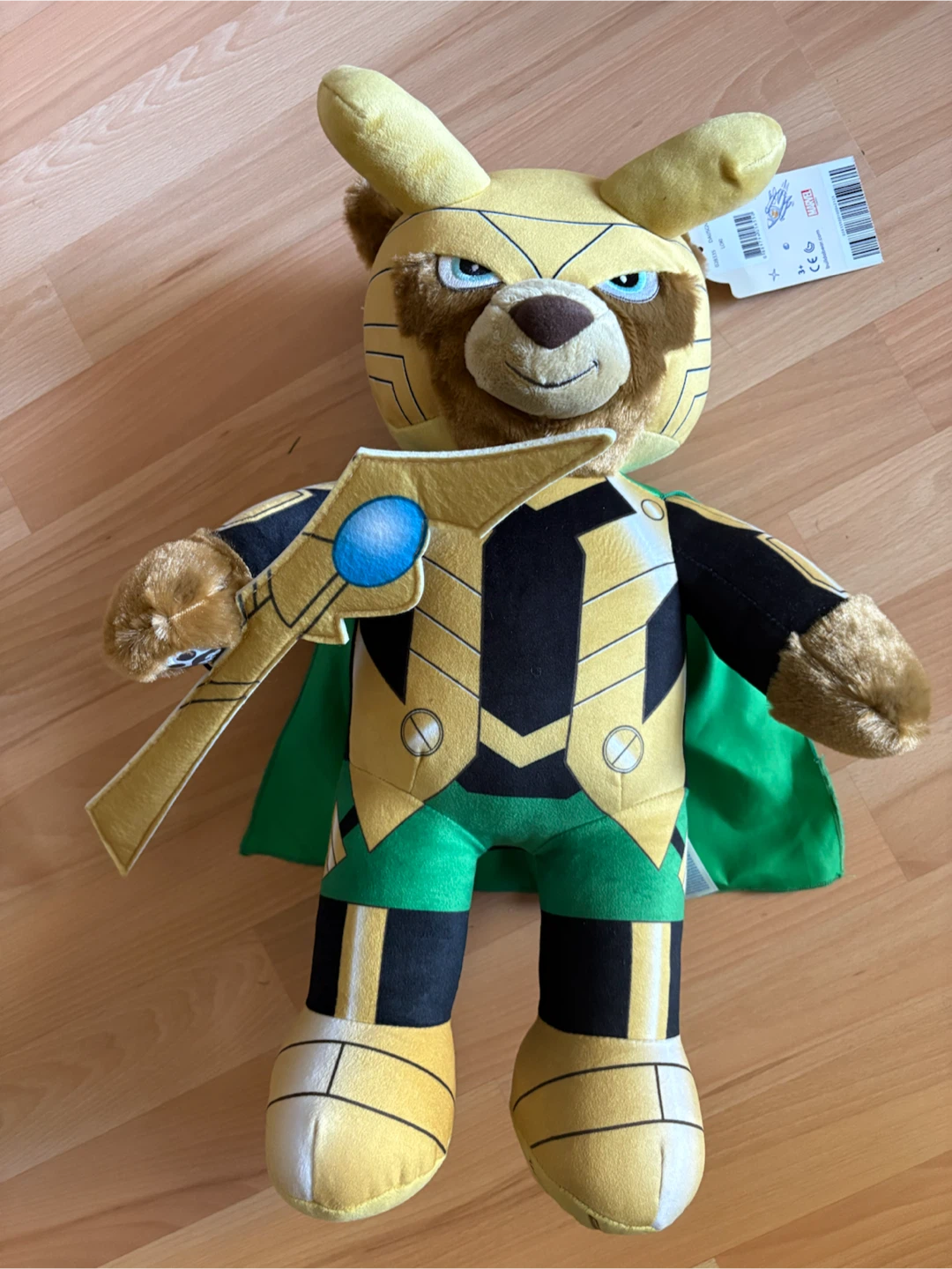 Retired Build a Bear Loki Plush Figure Avengers Marvel