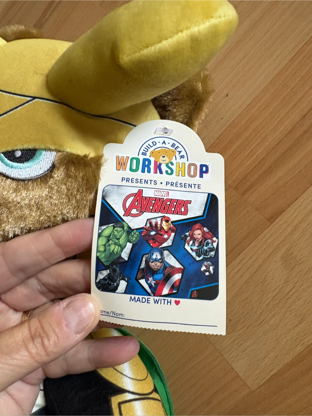 Retired Build a Bear Loki Plush Figure Avengers Marvel - photo 3