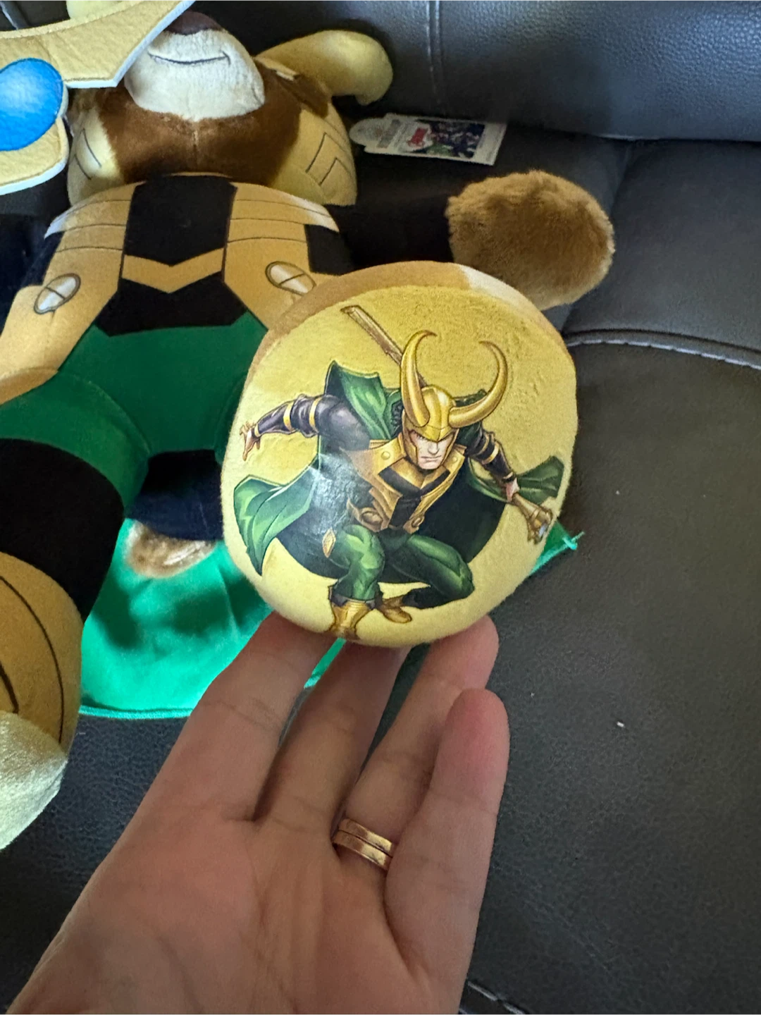Retired Build a Bear Loki Plush Figure Avengers Marvel - photo 5