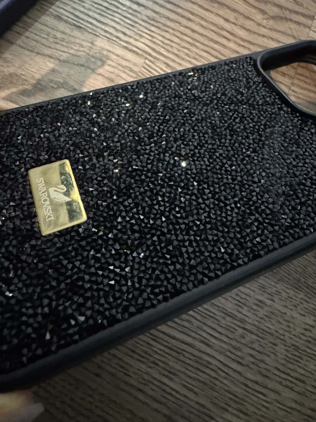 Swarovski iPhone 15 promax crystal black phone case - photo 2