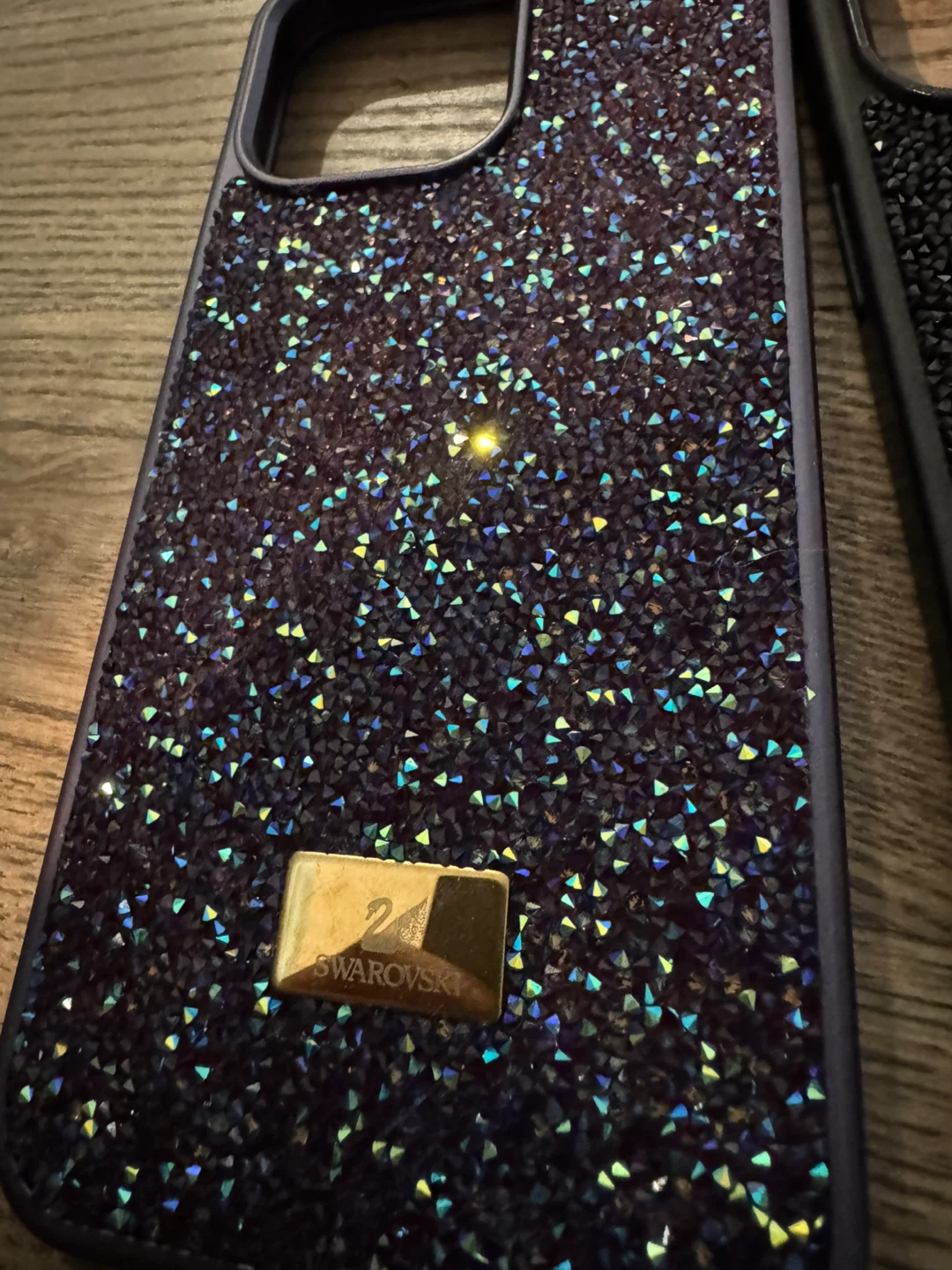 Swarovski Purple iPhone 15 pro max Crystal iPhone Case - photo 2