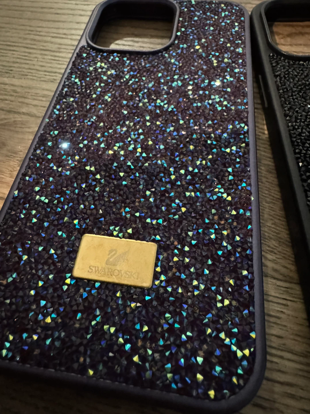 Swarovski Purple iPhone 15 pro max Crystal iPhone Case - photo 3