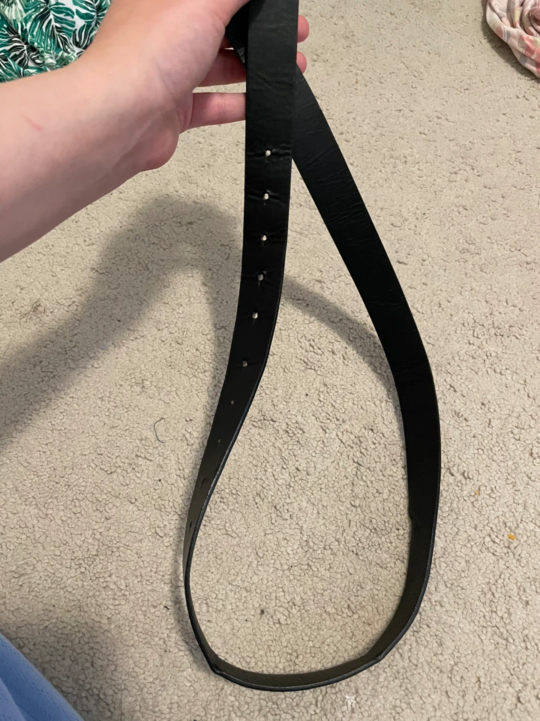 Black Double Ring Belt - photo 5
