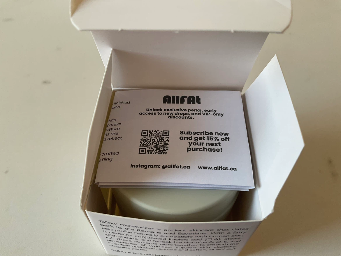 Allfat La Crème Nourishing Tallow Cream 50ml - photo 3