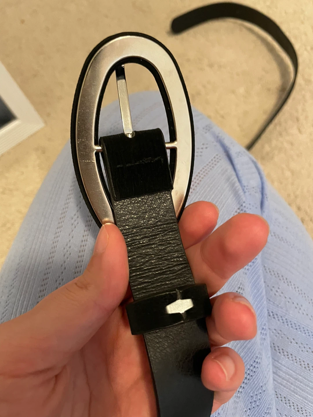 Black velvet belt - photo 3