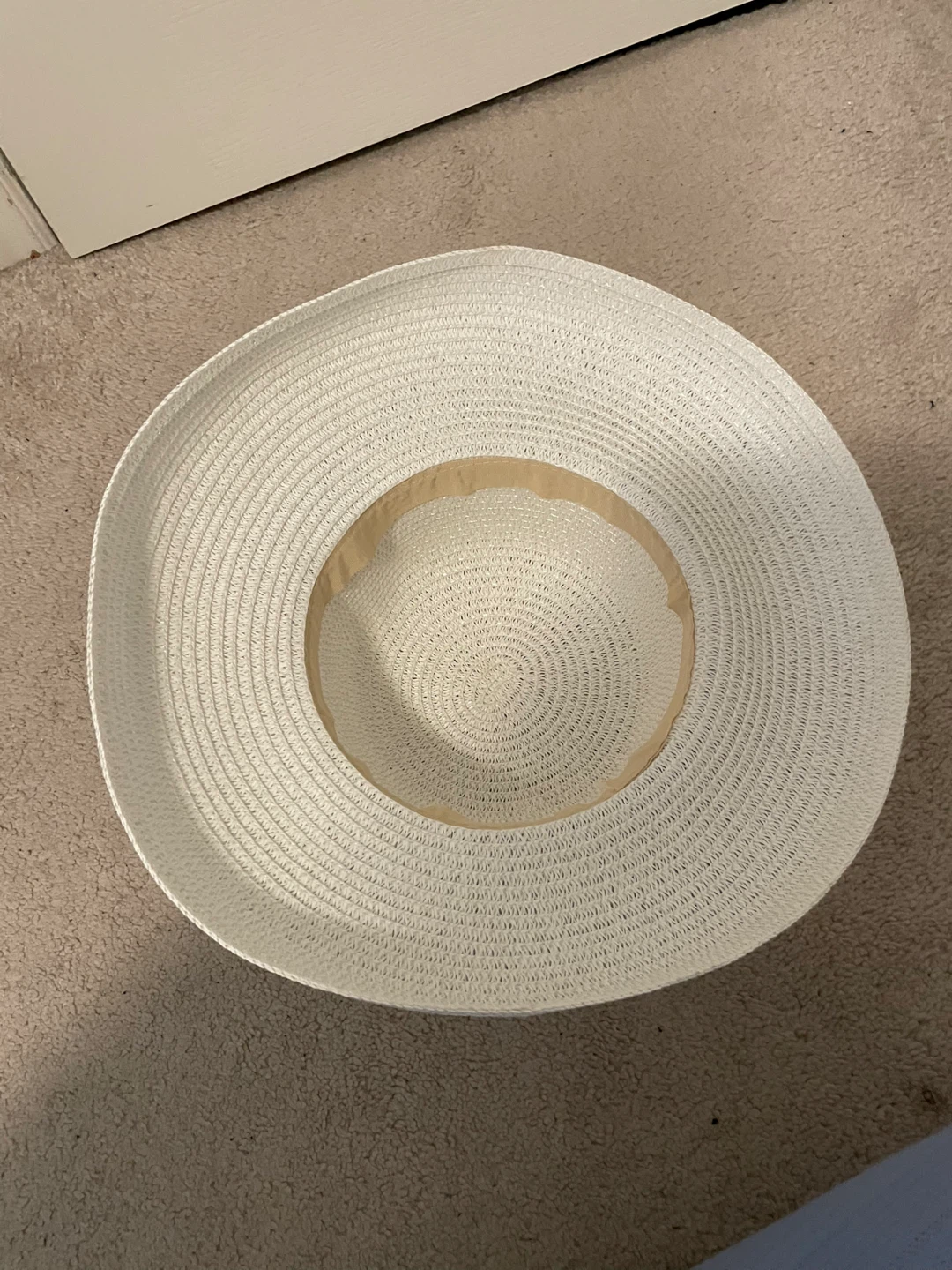 White Straw Sun Hat - photo 3