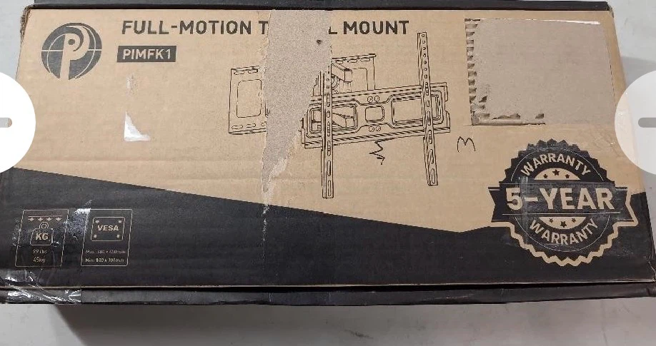 Full-Motion TV Wall Mount PIMFK1 - photo 5