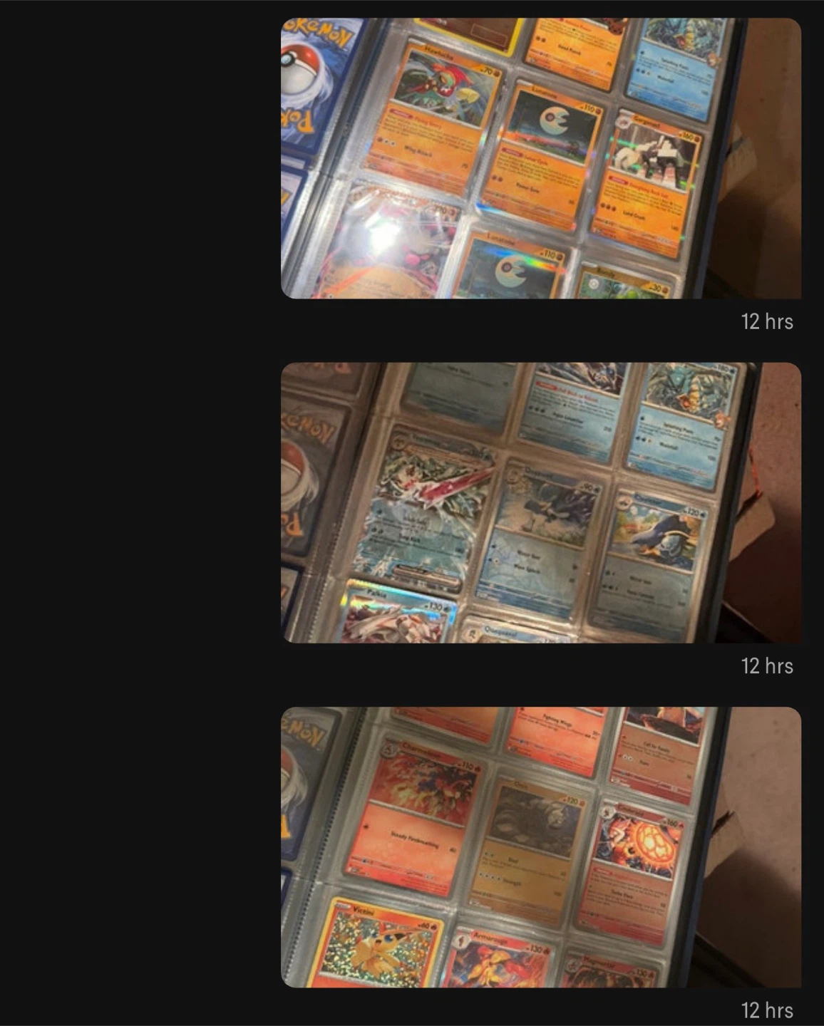 Pokémon Trading Card Binder Collection. Holos plus non holos - photo 4