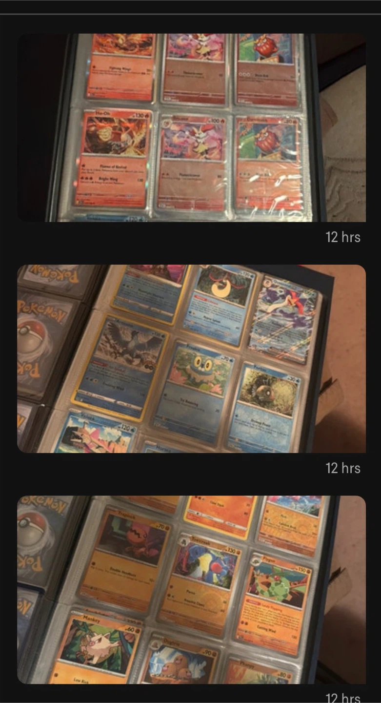 Pokémon Trading Card Binder Collection. Holos plus non holos - photo 5