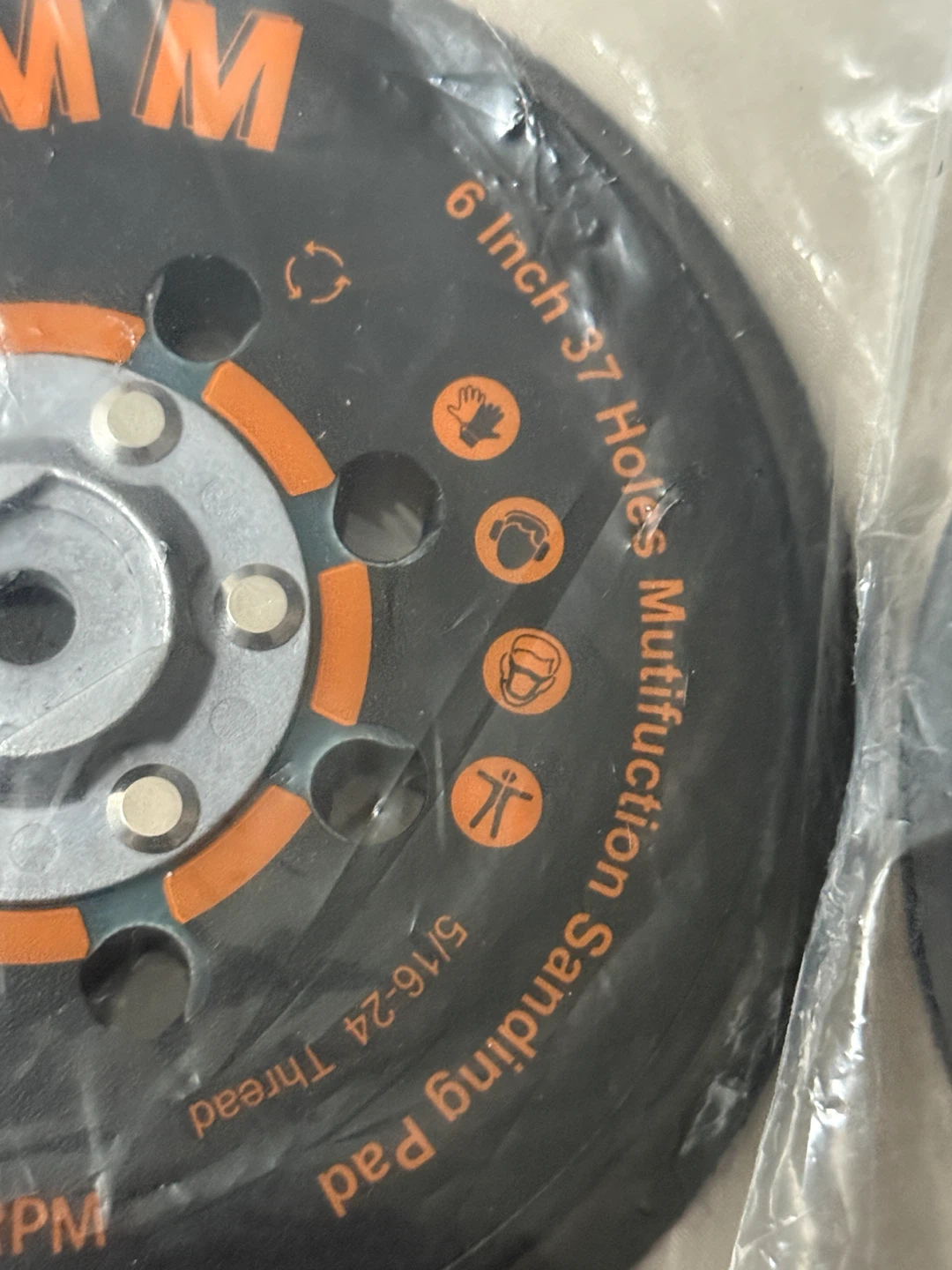 Two 6 Inch Multifunction Sanding Pads - photo 3