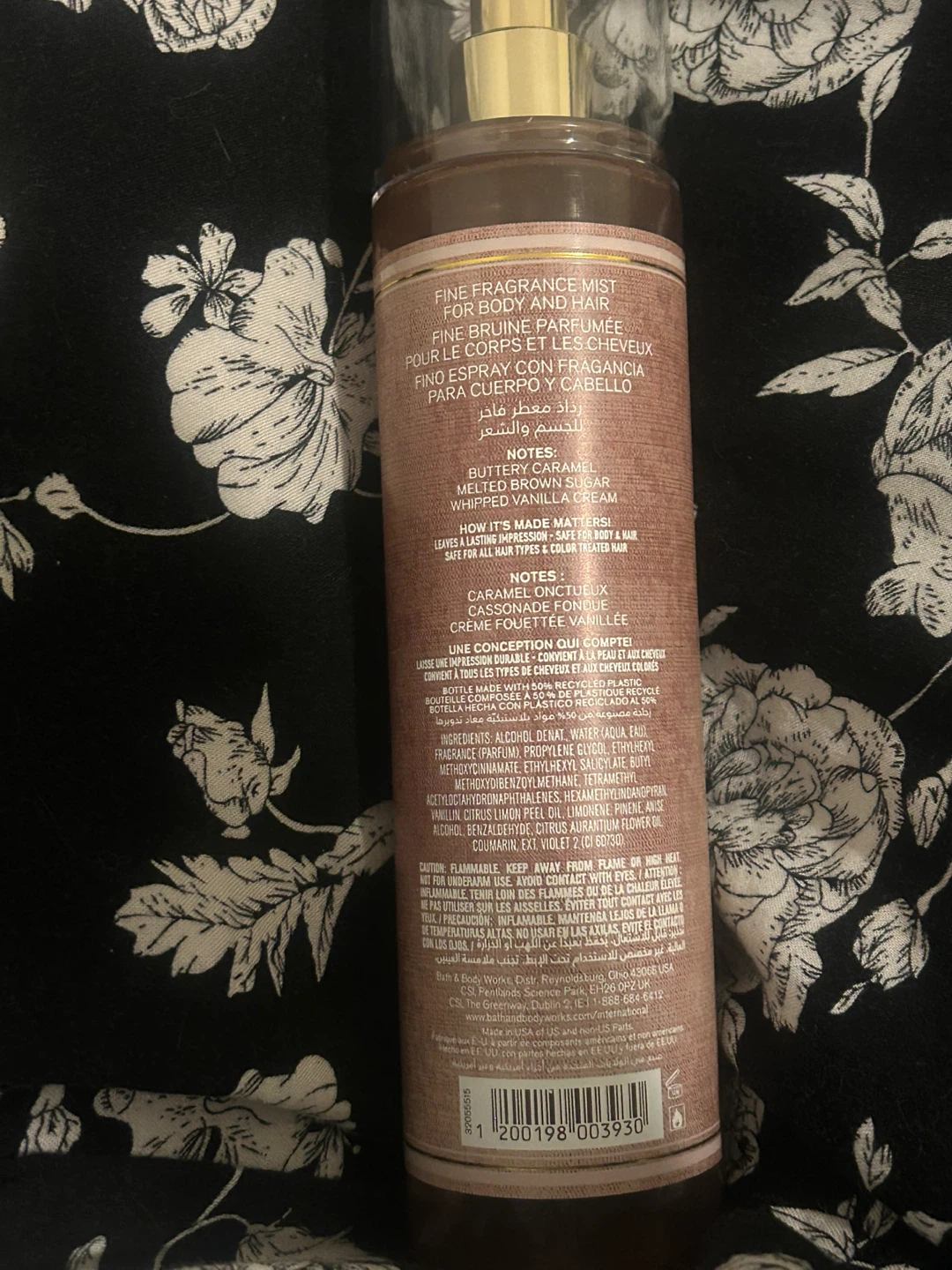 Bath & Body Works Caramel Vanilla Fine Fragrance Mist - photo 2