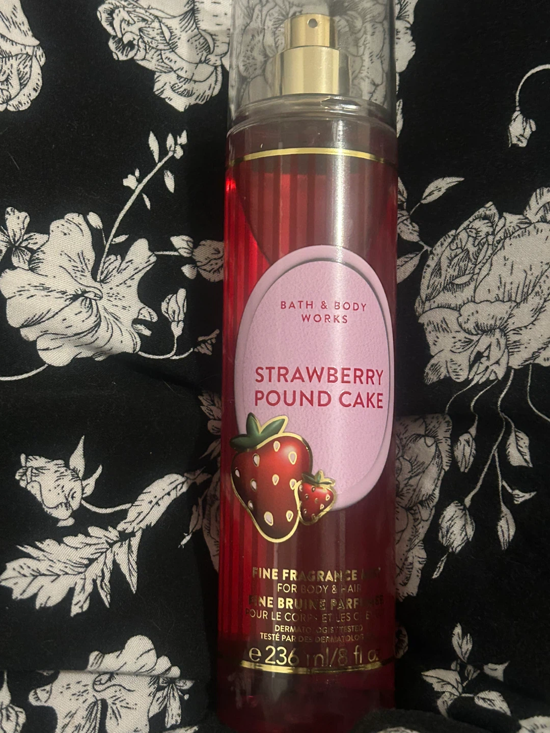 Bath & Body Works Strawberry Pound Cake Fine Fragrance Mist