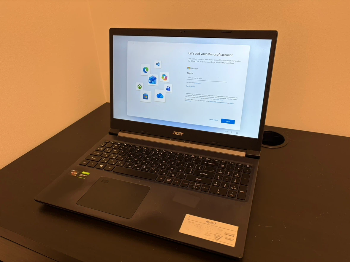Acer Aspire 7 - Great condition, ready to use