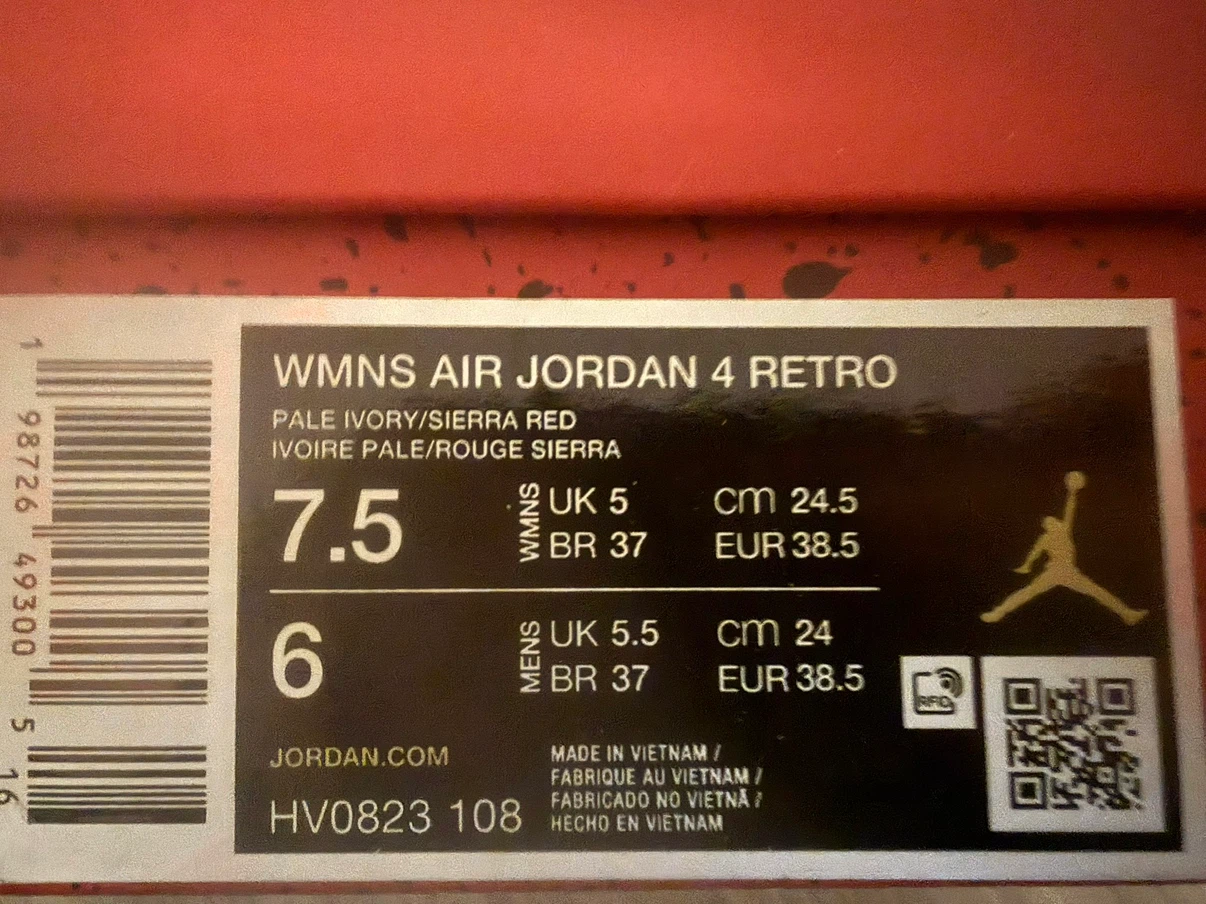 Air Jordan 4 Retro Valentines - photo 5