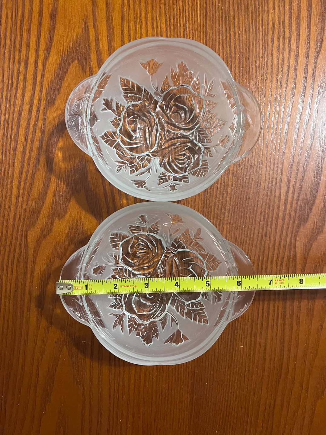 VINTAGE KIG MALAYSIA GLASS CANDY DISH BOWLS - photo 5