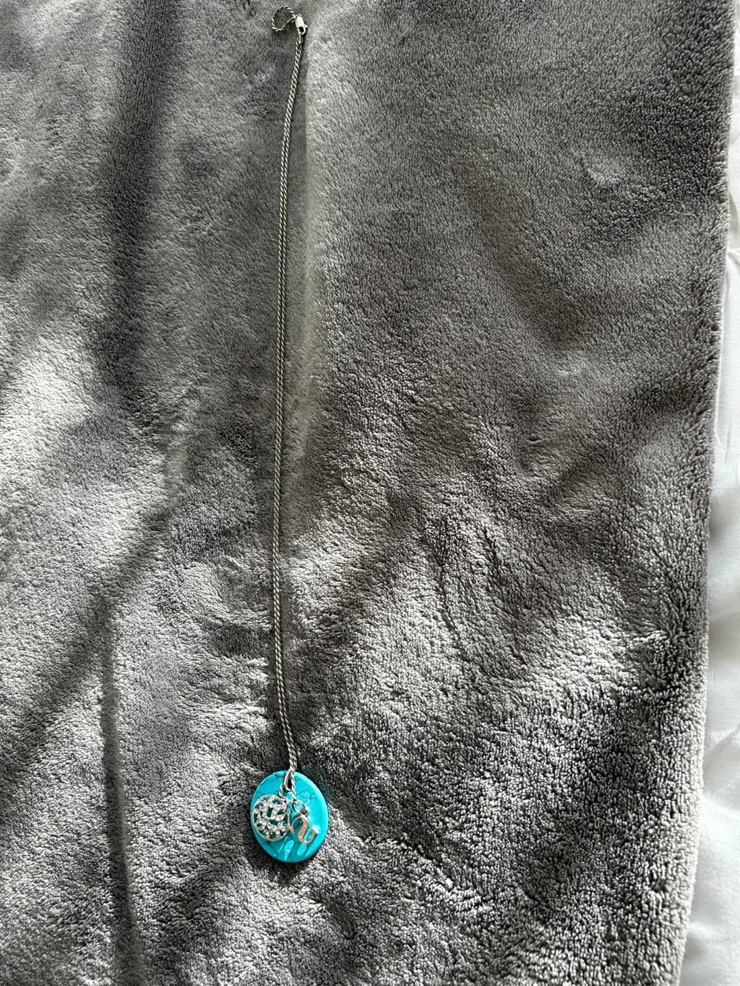 Thomas Sabo Turquoise Pendant Necklace with Silver Charms - photo 2