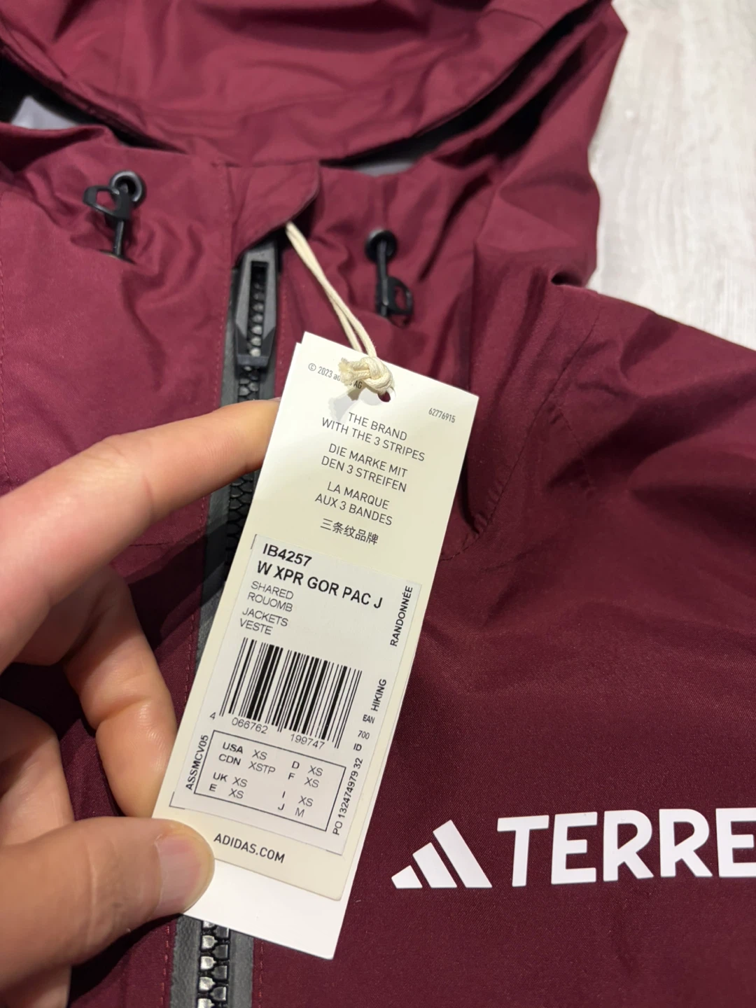 Adidas Terrex XPR GORE-TEX Paclite Jacket - photo 4