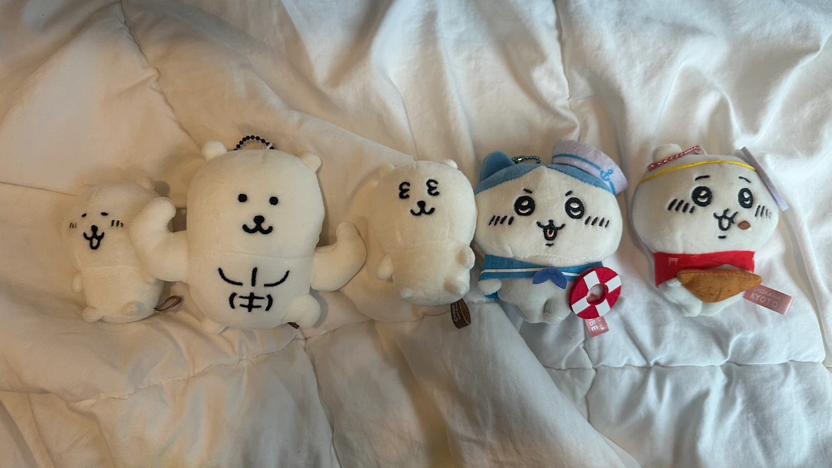 Joke Bear/ Chiikawa Small Plushie/ Keyrings