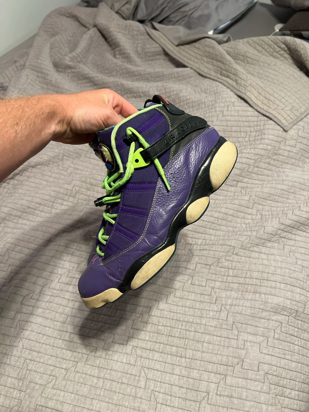 Air Jordan 6 Rings Sneakers Bel-Air colorway - photo 3