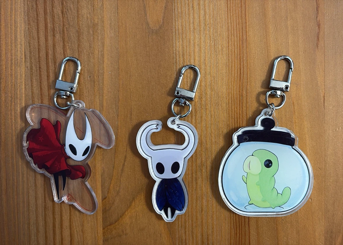 Hollow Knight inspired Acrylic keychains