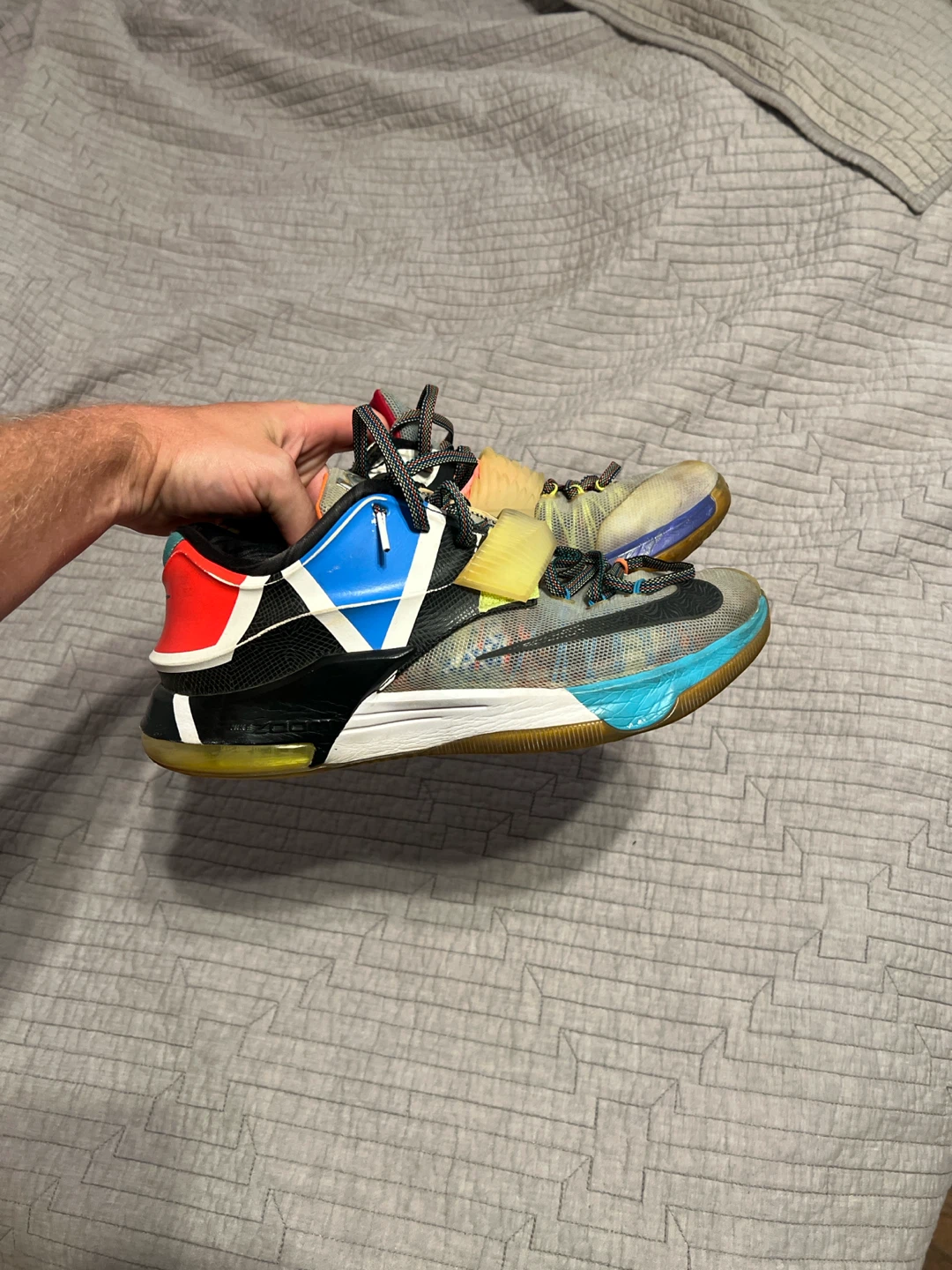 Nike KD 7 Basketball Shoes “what the” colorway
