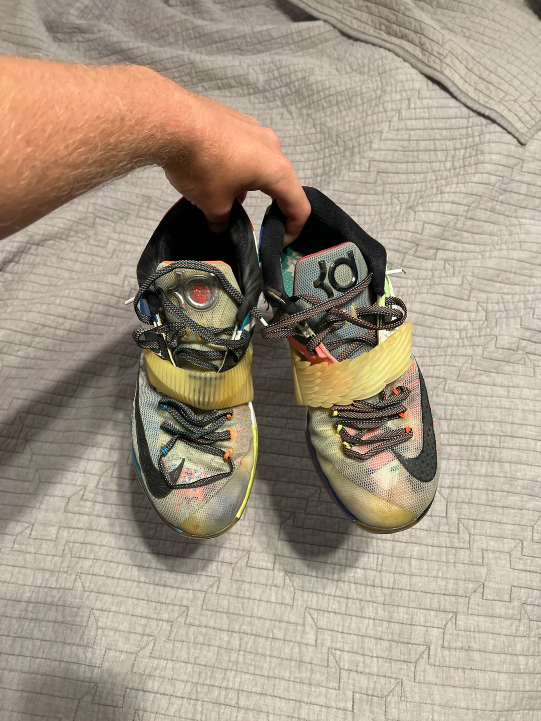 Nike KD 7 Basketball Shoes “what the” colorway - photo 2