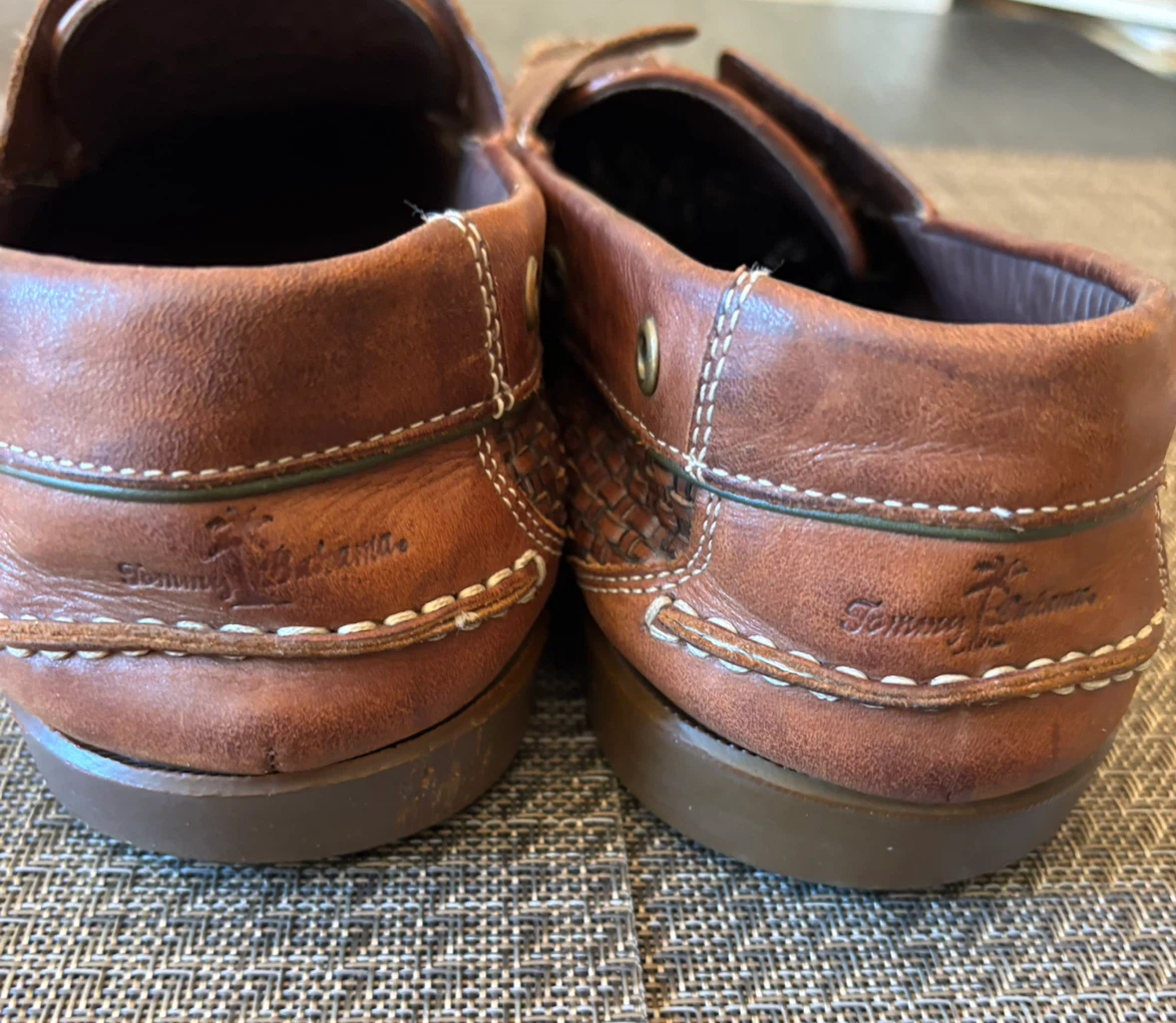 Tommy Bahama size 14 Woven Leather Loafers Size 14 - photo 3