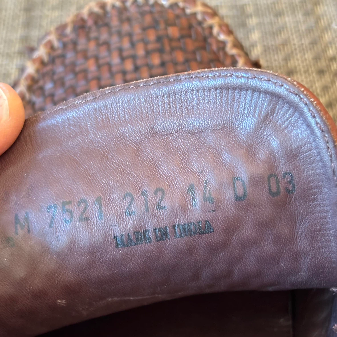 Tommy Bahama size 14 Woven Leather Loafers Size 14 - photo 5