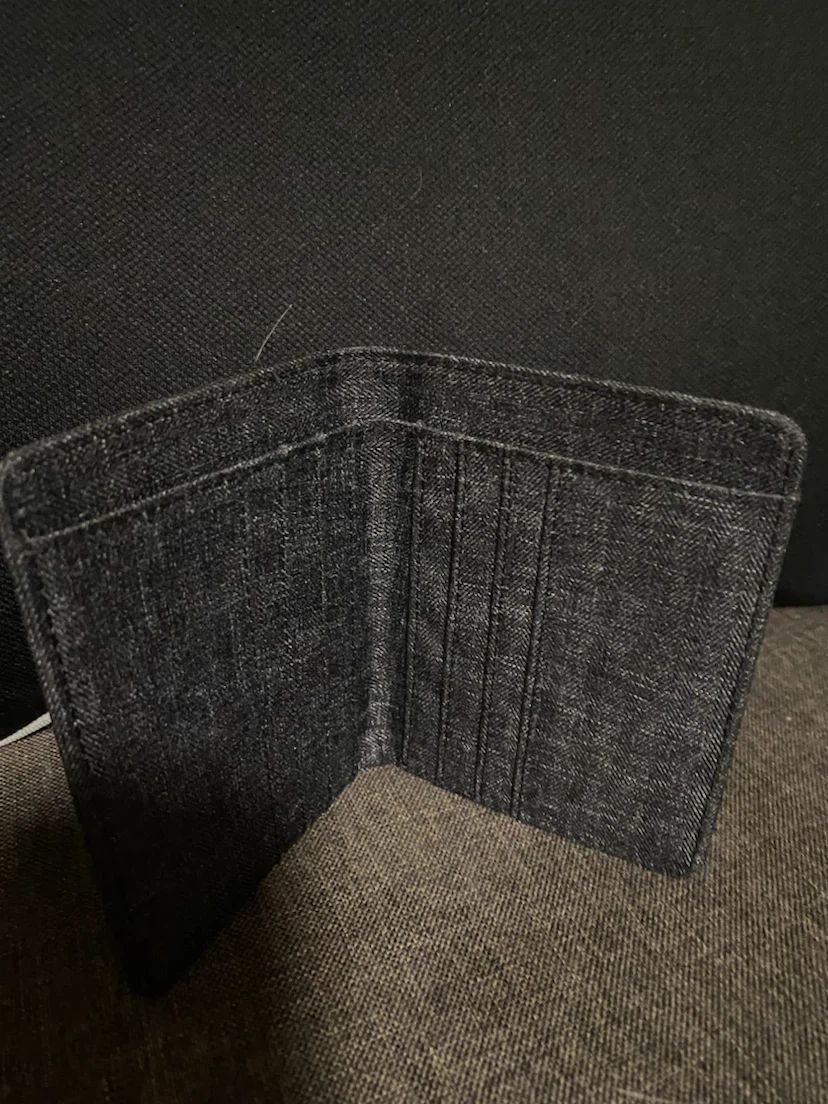 Jeminal Charcoal Grey Bifold Wallet