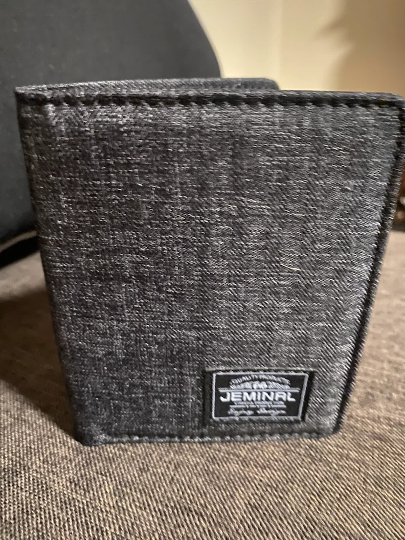 Jeminal Charcoal Grey Bifold Wallet - photo 2