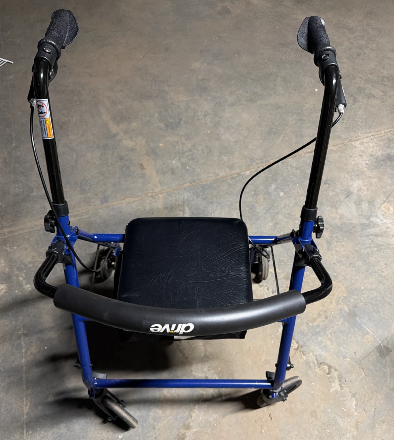 Drive Medical Rollator Walker with Seat - photo 2