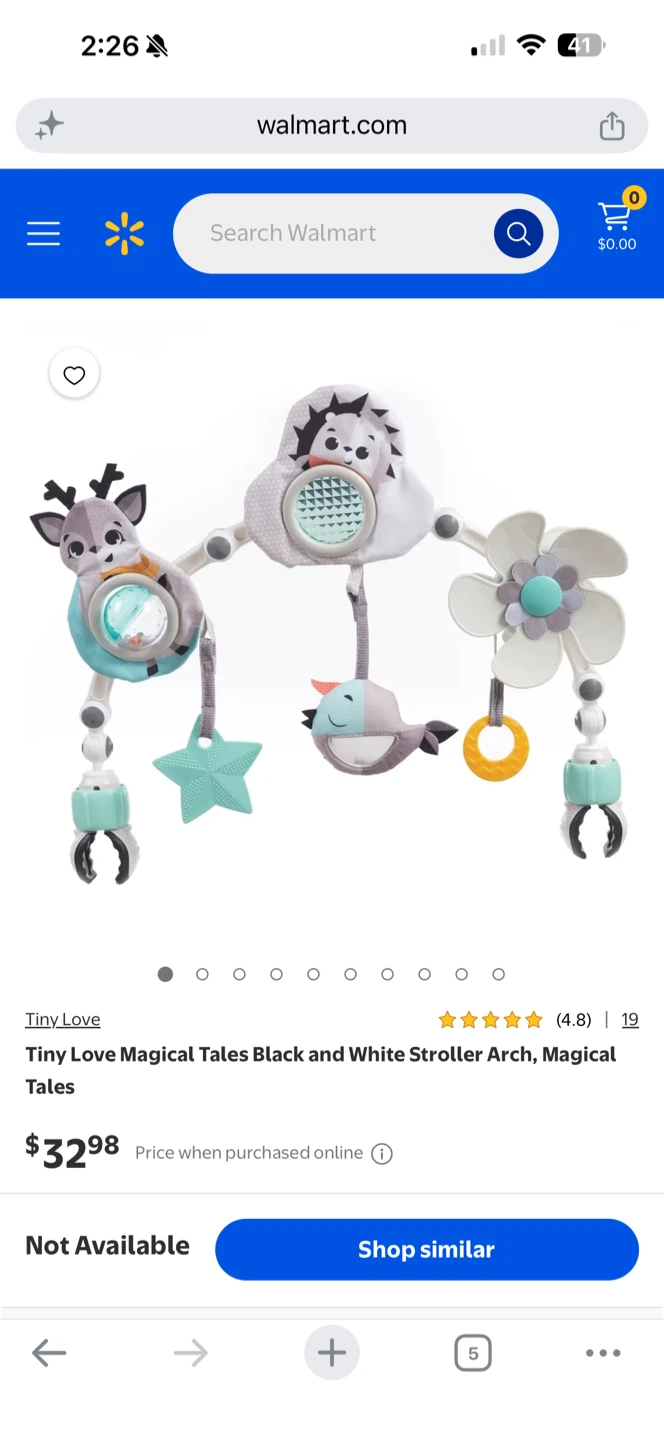 Tiny Love Magical Tales Stroller Arch - photo 5