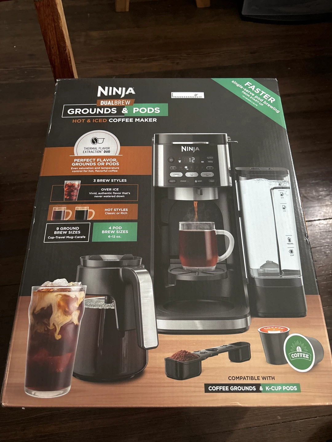 Ninja DualBrew Grounds & Pods Coffee Maker