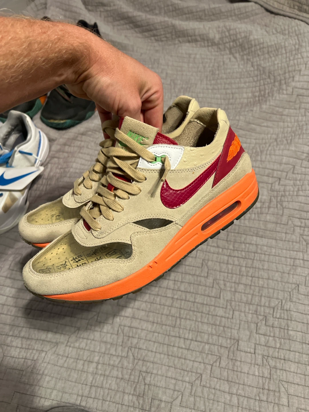 Nike Air Max 1 CLOT Kiss of Death Sneakers - photo 3