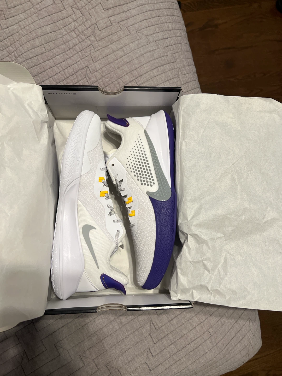 Nike Kobe Basketball Shoes mamba fury “lakers”