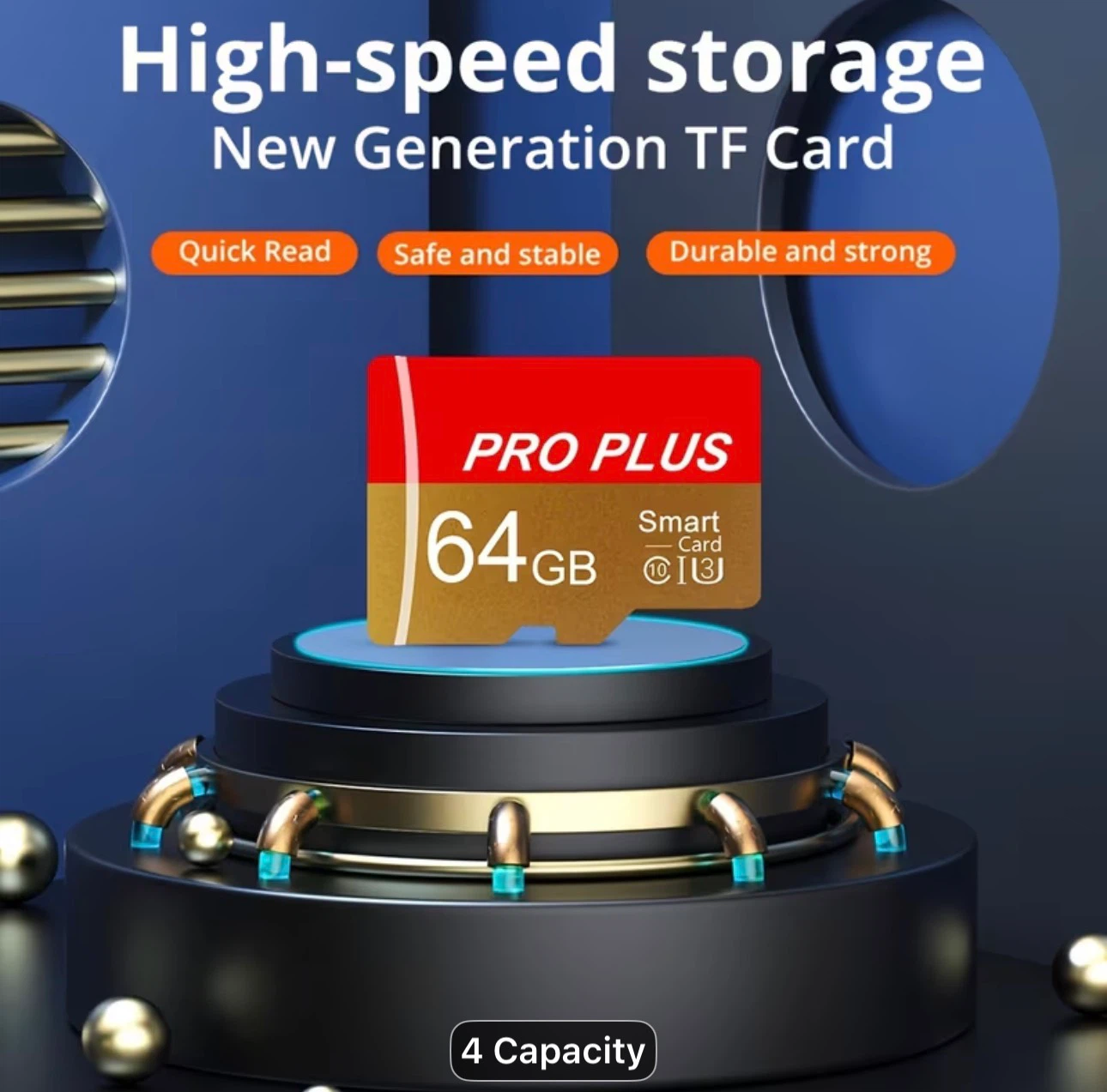 Memory Card 64GB 32GB, Flash TF Card - photo 2