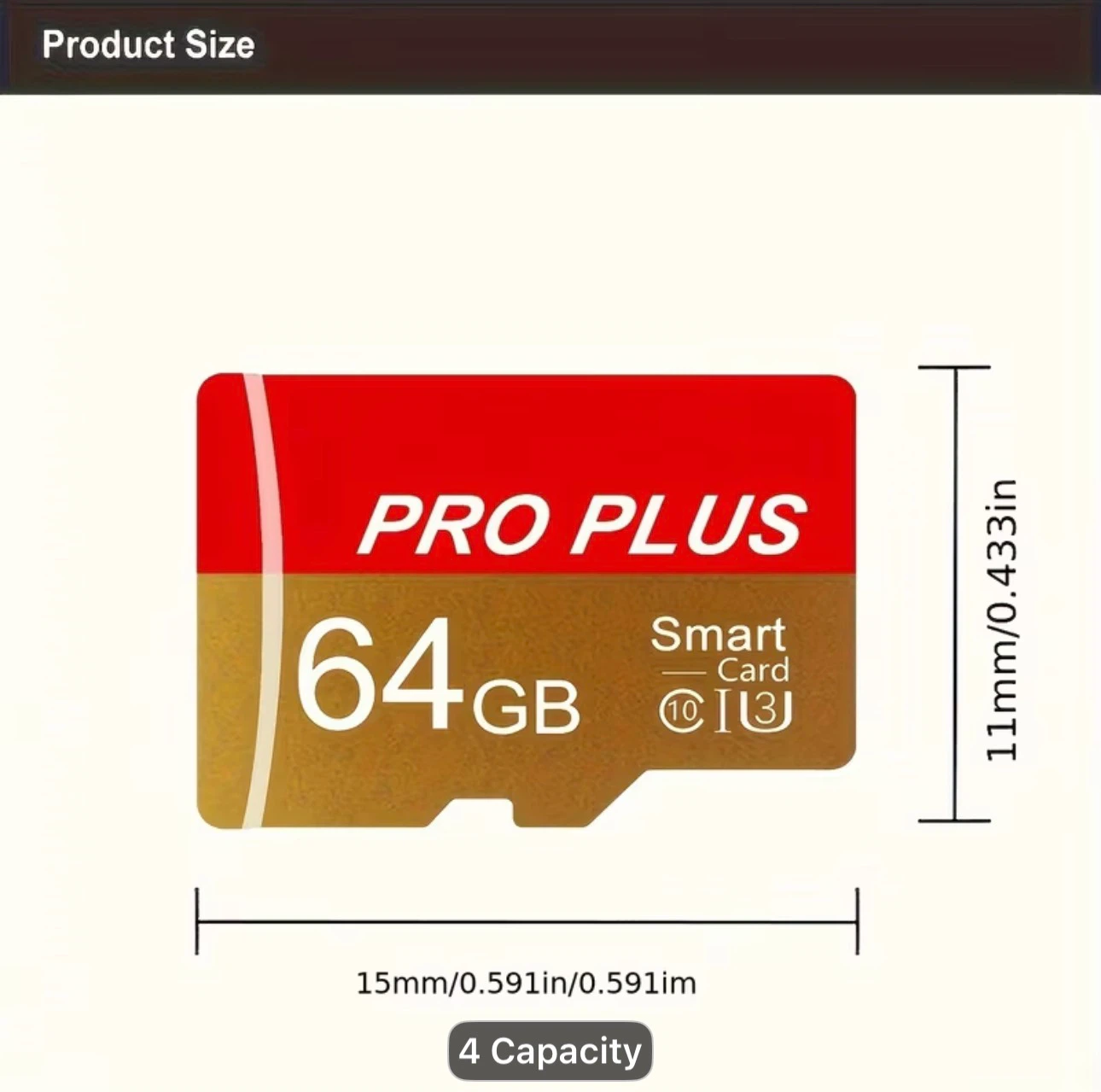 Memory Card 64GB 32GB, Flash TF Card - photo 4
