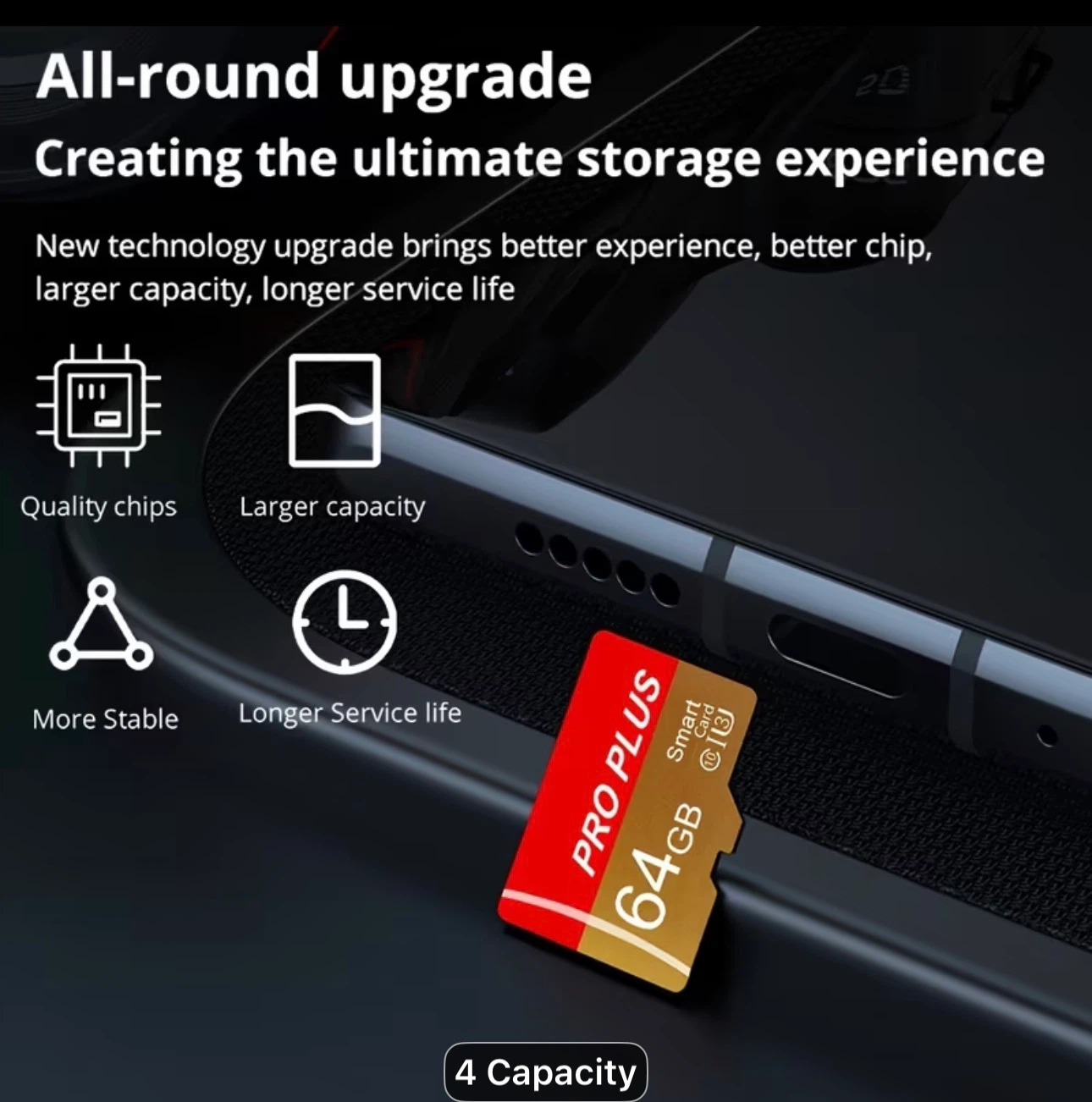 Memory Card 64GB 32GB, Flash TF Card - photo 5