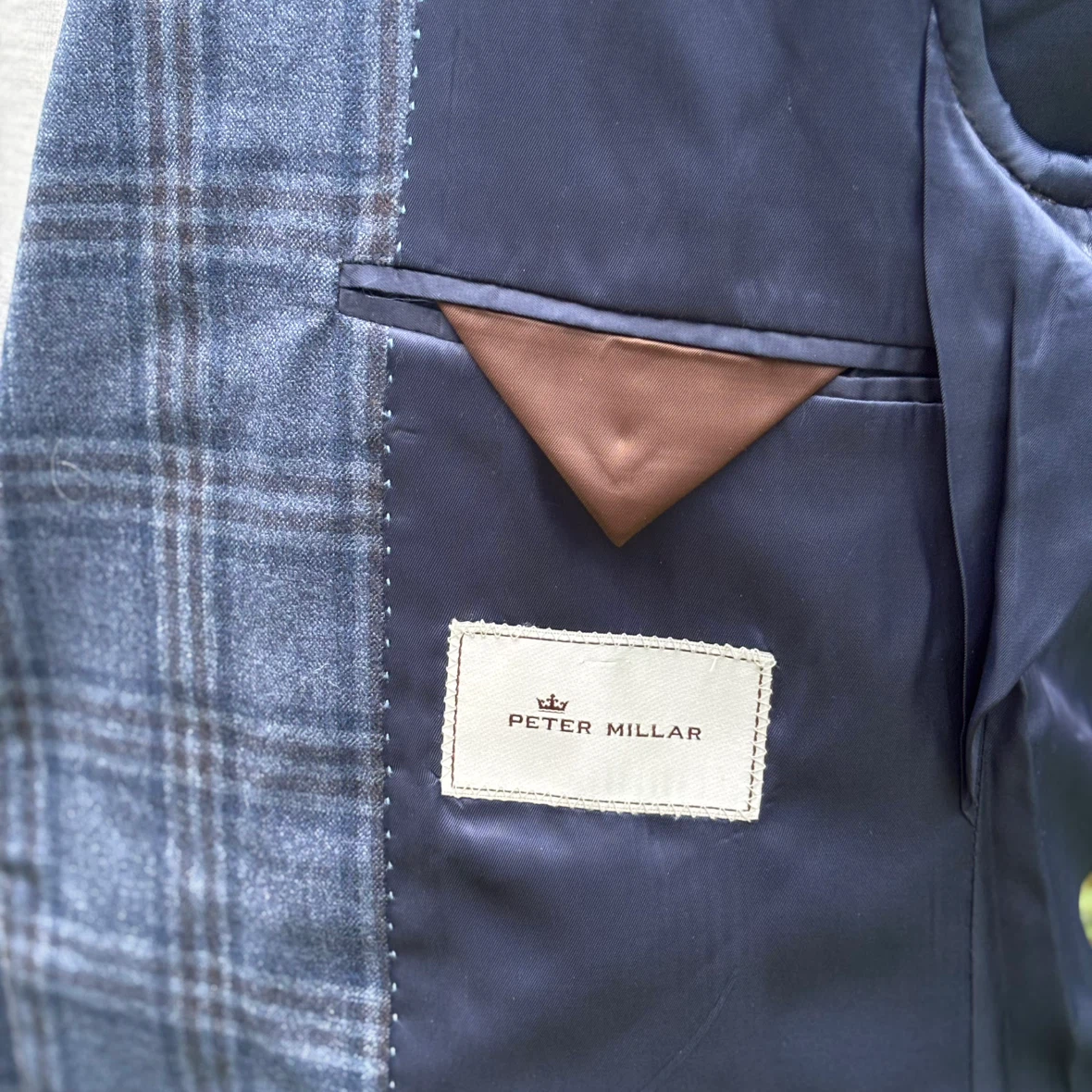 Peter Millar 40 short Men's Plaid Blazer - photo 3
