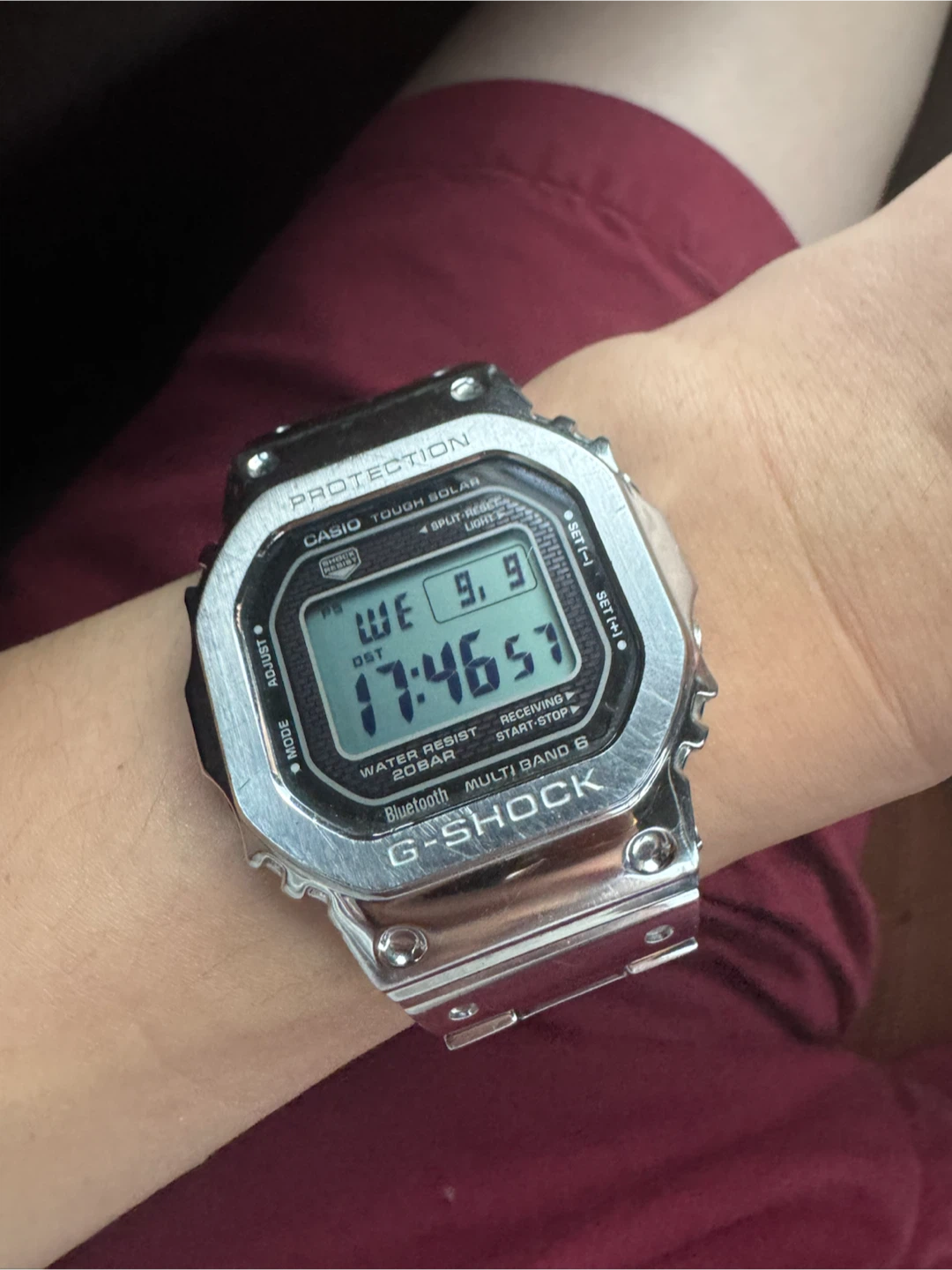 Casio G-Shock GMW-B5000 Silver Watch