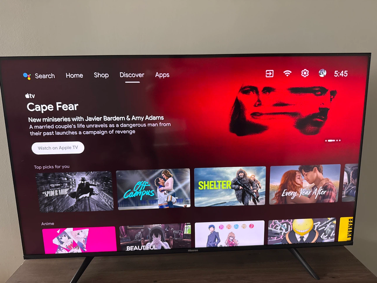 Hisense Television Android TV