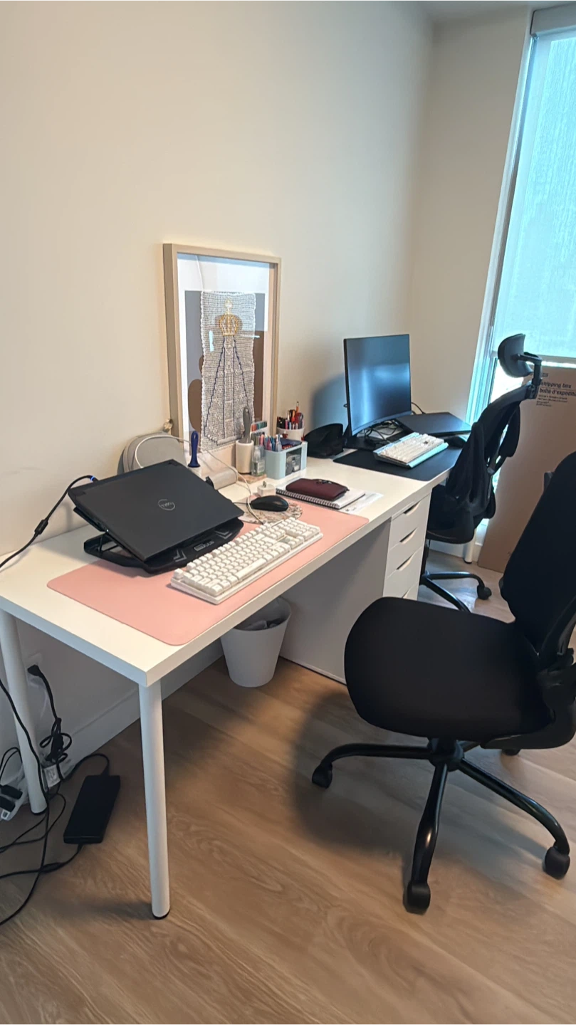 Office desk for two