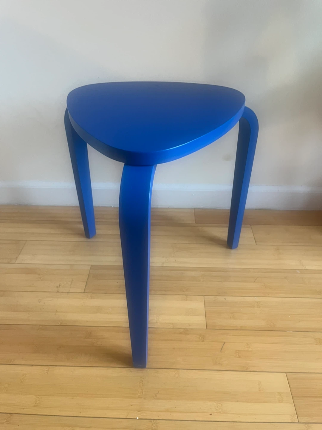 IKEA Stool Blue