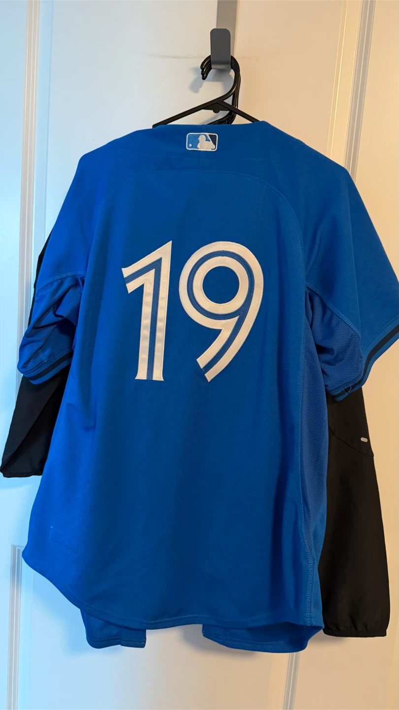 Authentic Embroidered Toronto Blue Jays Jersey - photo 2