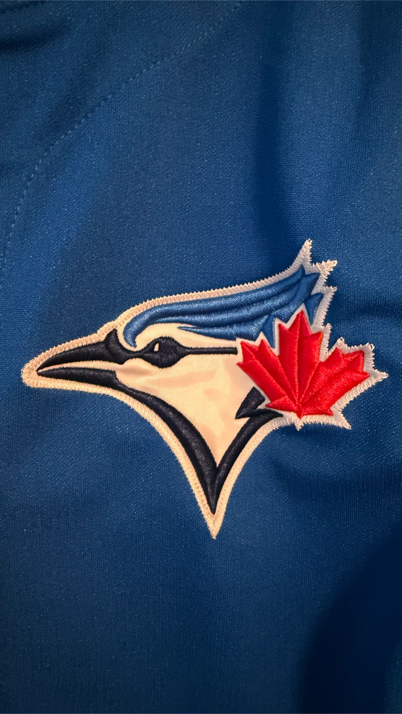 Authentic Embroidered Toronto Blue Jays Jersey - photo 4