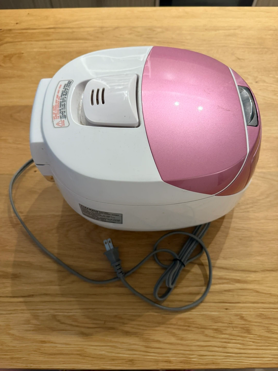 Cuckoo Electric Rice Cooker - Pink and White - photo 2