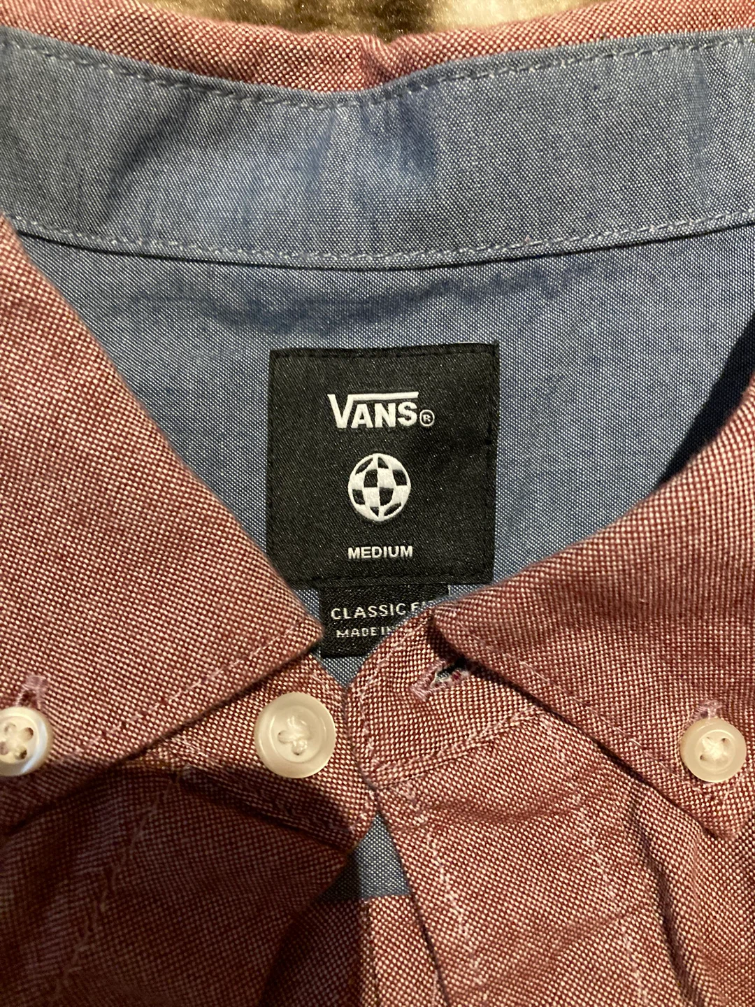 Vans Classic Fit Short Sleeve Shirt - Medium - photo 2