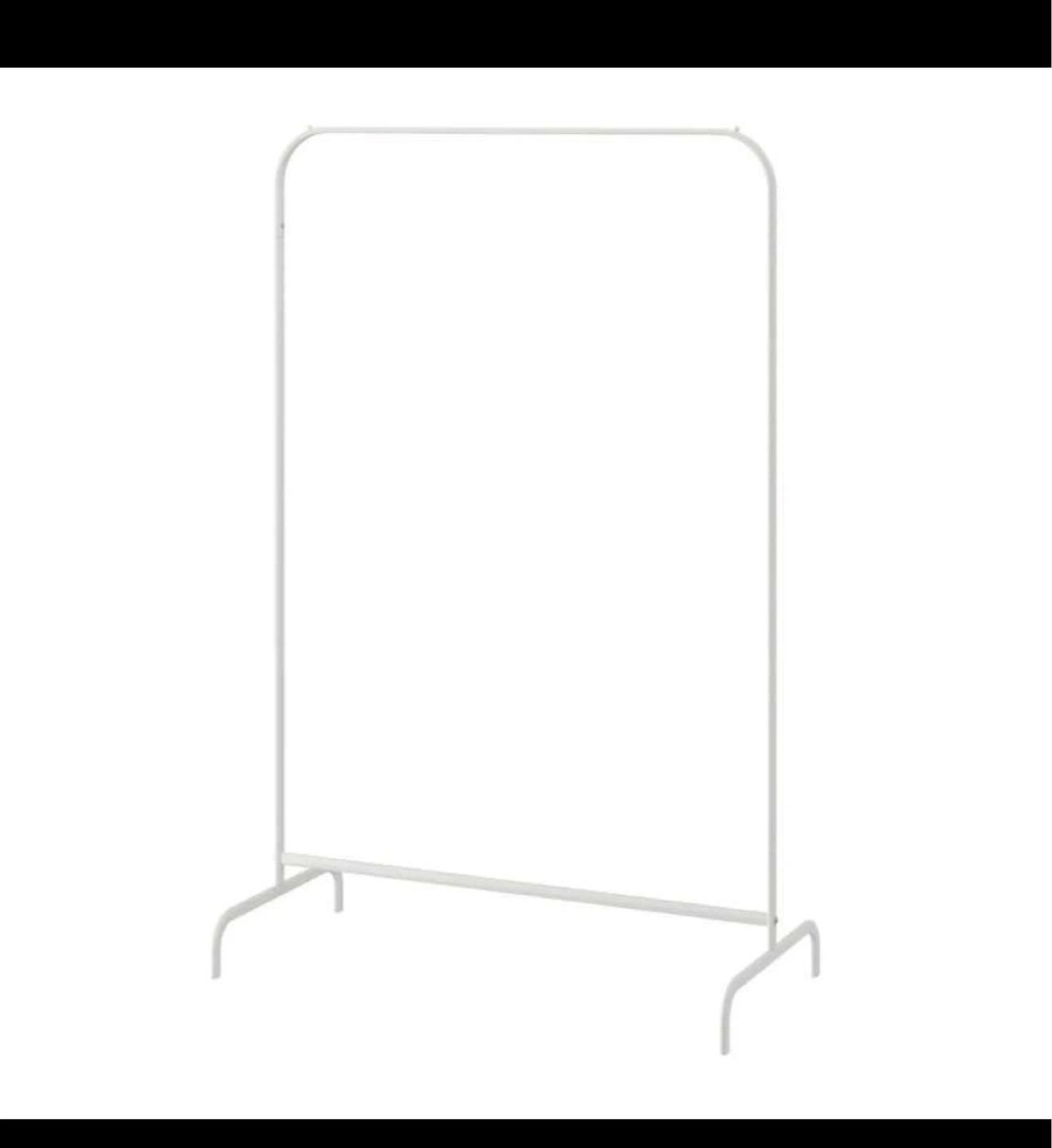 IKEA RIGGA Clothes Rack White
